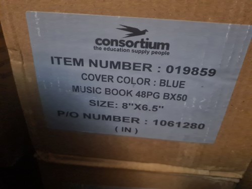 School suppliers music books - school,