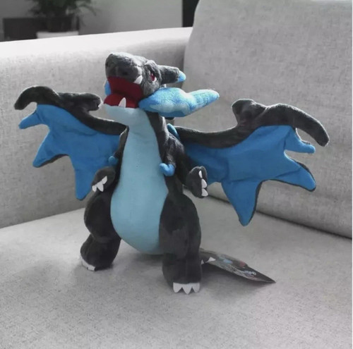 Pokemon mega charizard plush - mega, x