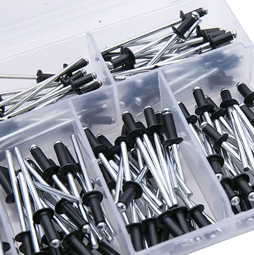 120pcs black aluminum - aluminum, blind