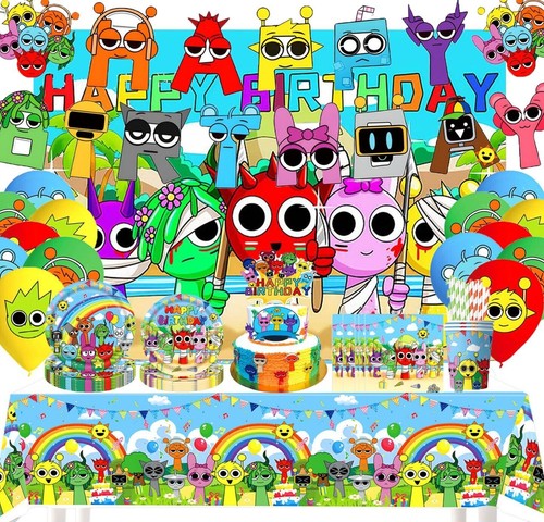 Boys sprunki party suppliers - boys,