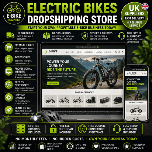 Electric bikes dropshipping - electric,