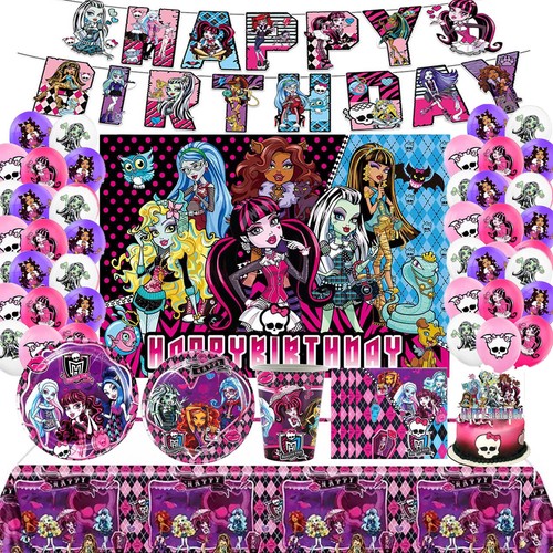 Monster high tableware party - monster,